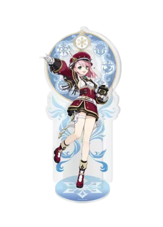 Anime Genshin Impact Charlotte Acrylic Stand