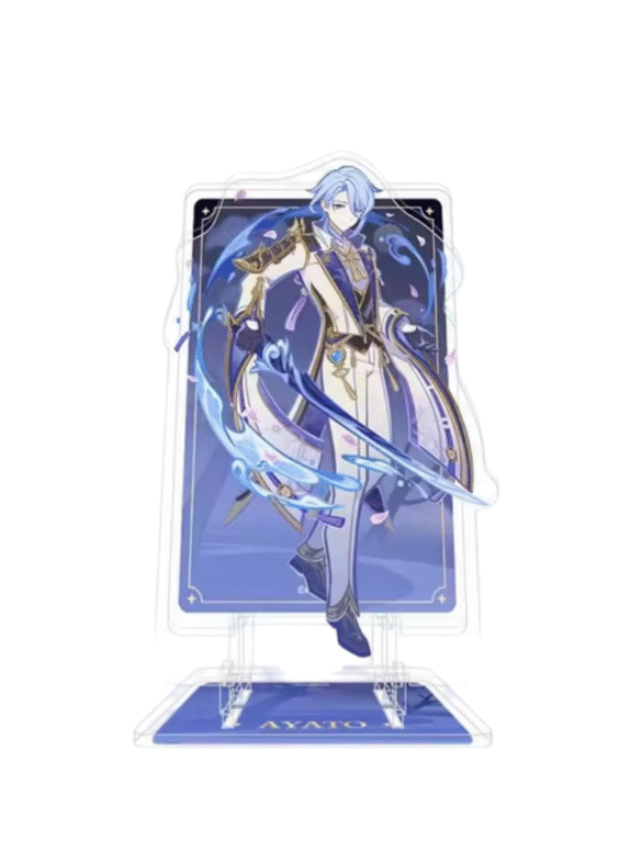 Anime Genshin Impact Ayato Acrylic Phone Stand