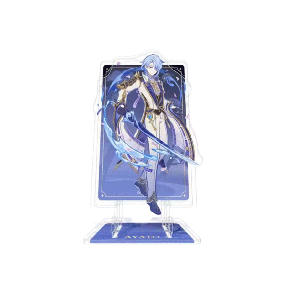Anime Genshin Impact Ayato Acrylic Phone Stand Anime Genshin Impact Ayato Acrylic Phone Stand