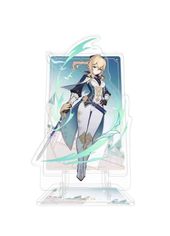 Anime Genshin Impact Jean Acrylic Phone Stand