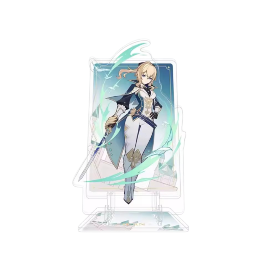 Anime Genshin Impact Jean Acrylic Phone Stand