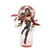 Anime Genshin Impact Dehya Acrylic Stand