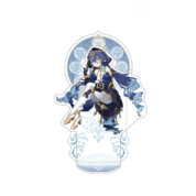 Anime Genshin Impact Layla Acrylic Stand
