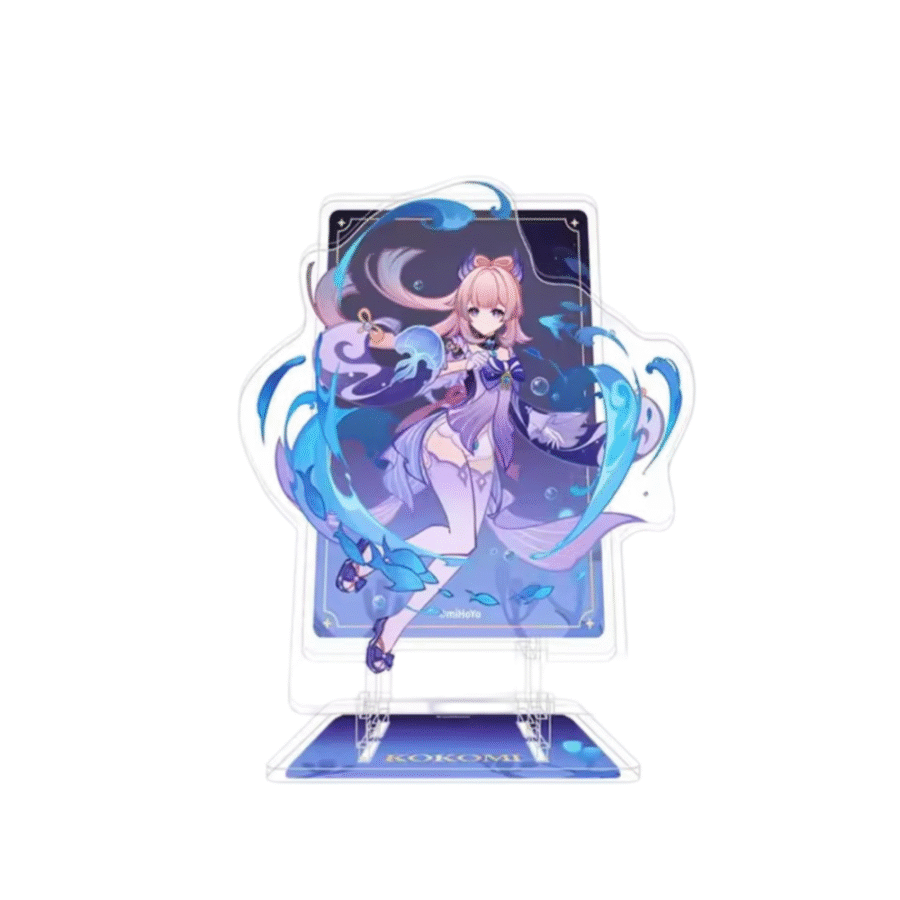 Anime Genshin Impact Kokomi Acrylic Phone Stand Anime Genshin Impact Kokomi Acrylic Phone Stand