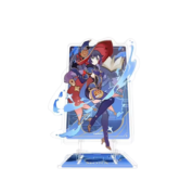Anime Genshin Impact Mona Acrylic Phone Stand