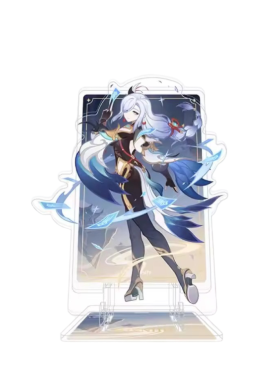 Anime Genshin Impact Shenhe Acrylic Phone Stand