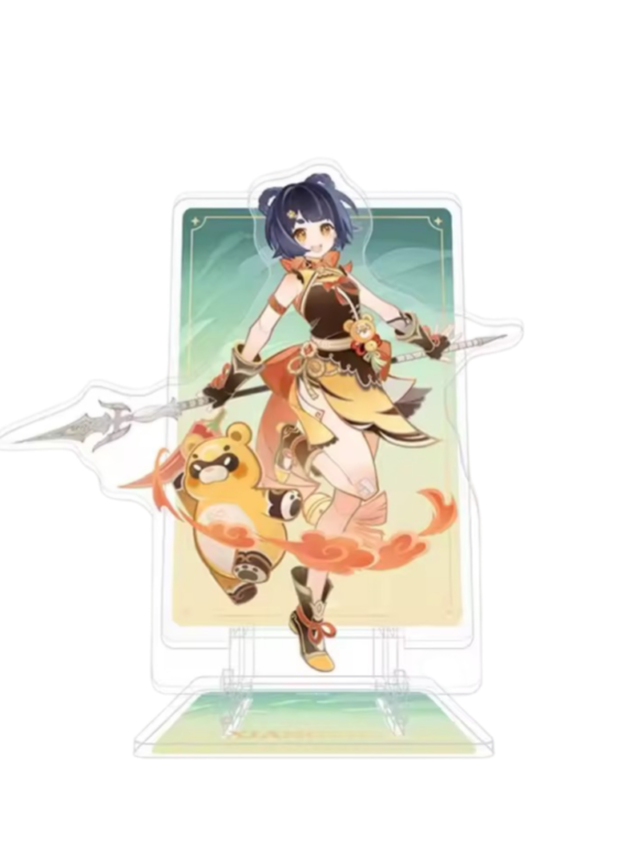 Anime Genshin Impact Xiangling Acrylic Phone Stand