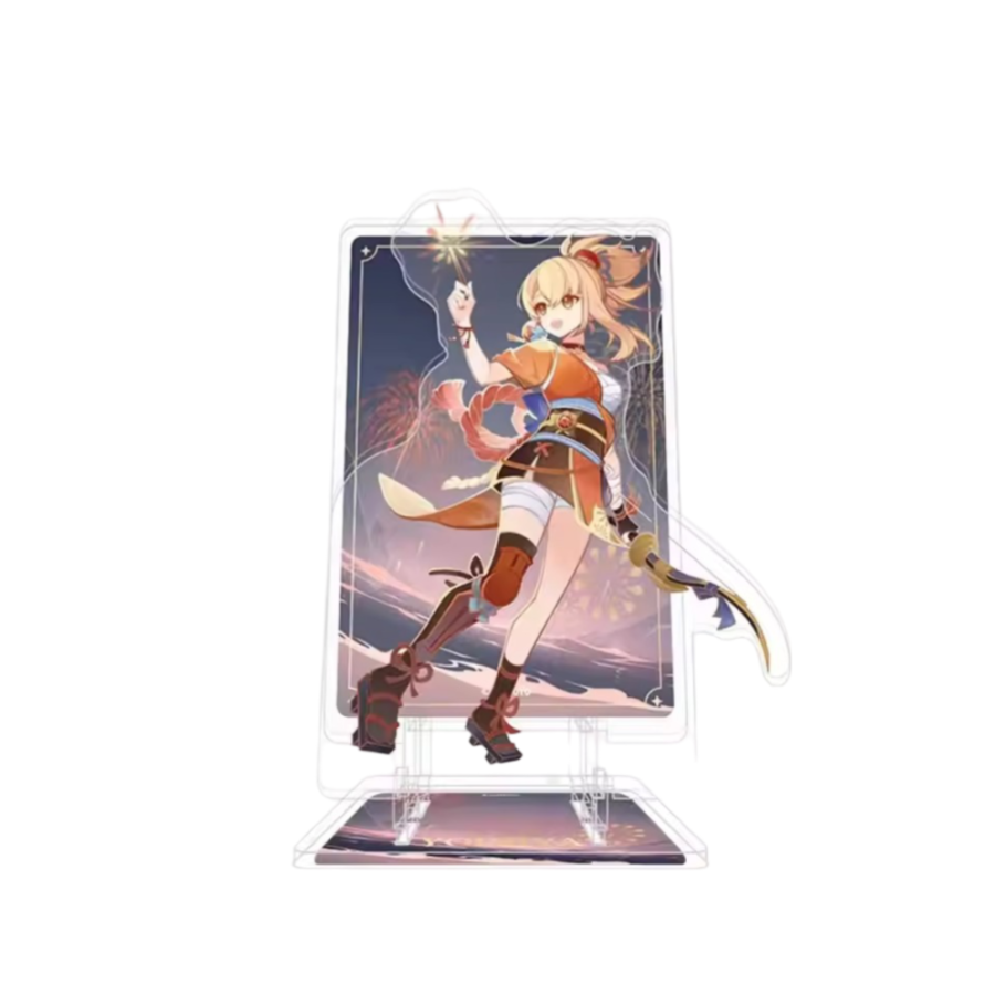 Anime Genshin Impact Yoimiya Acrylic Phone Stand