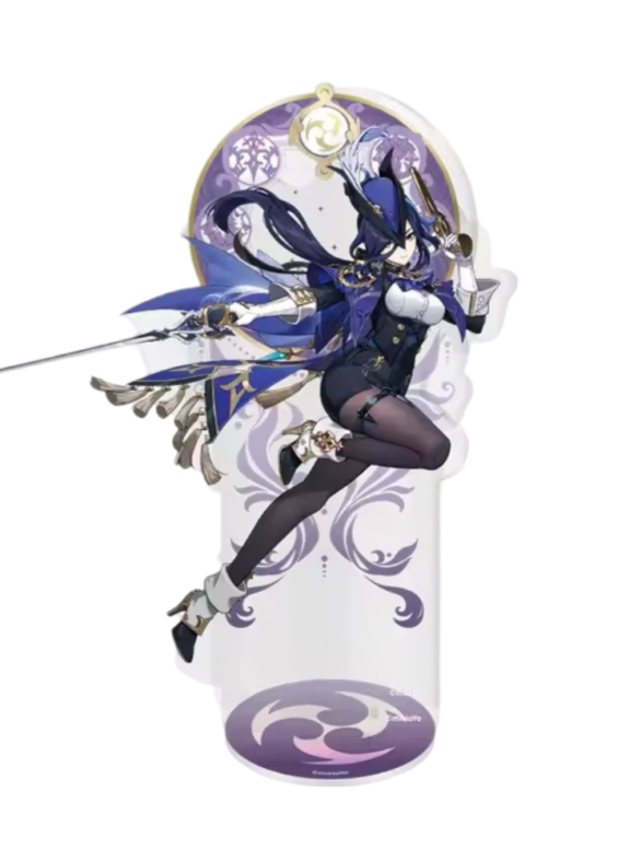 Anime Genshin Impact Clorinde Acrylic Stand