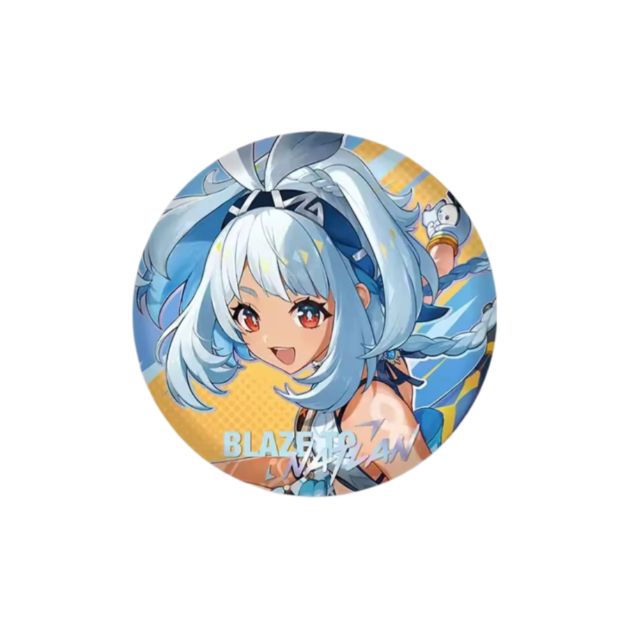 Genshin Impact Anime Mualani Badge