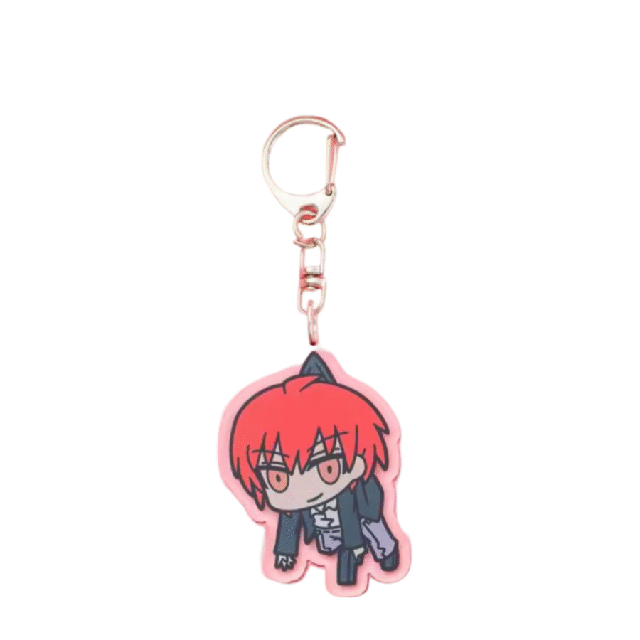 Anime Assassination Classroom Karma Akabane Keychain Anime Assassination Classroom Karma Akabane Keychain