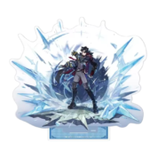 Genshin Impact Wriothesley Anime Acrylic Stand
