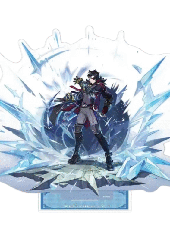 Genshin Impact Wriothesley Anime Acrylic Stand