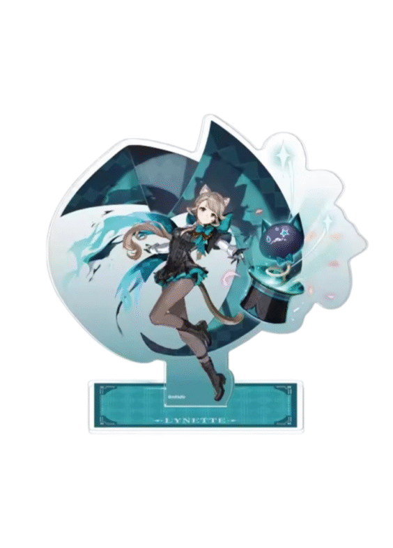 Genshin Impact Lynette Anime Acrylic Stand