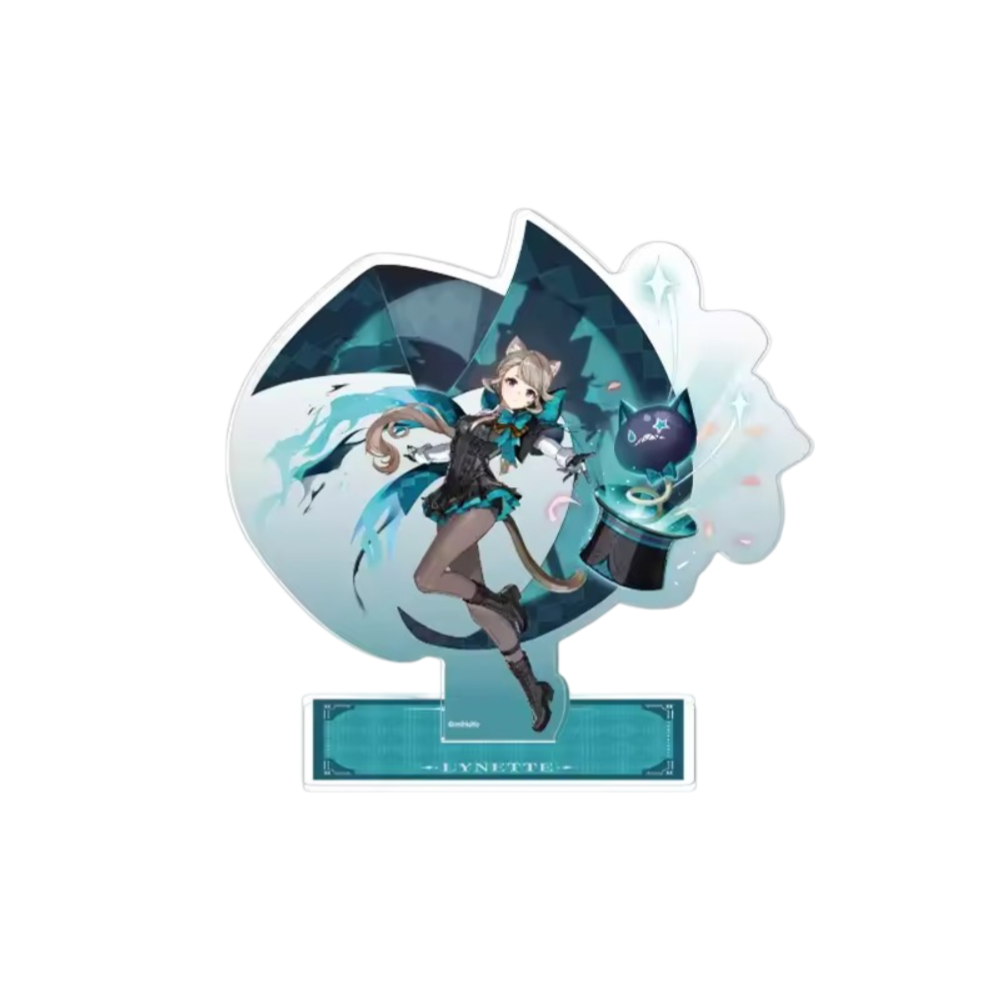 Genshin Impact Lynette Anime Acrylic Stand Genshin Impact Lynette Anime Acrylic Stand