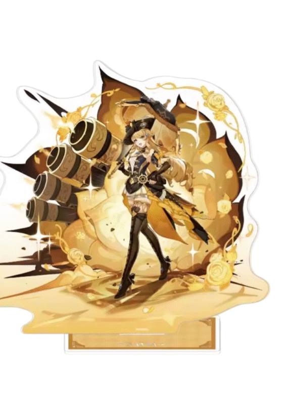 Genshin Impact Navia Anime Acrylic Stand
