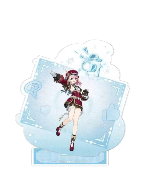 Genshin Impact Charlotte Anime Acrylic Stand