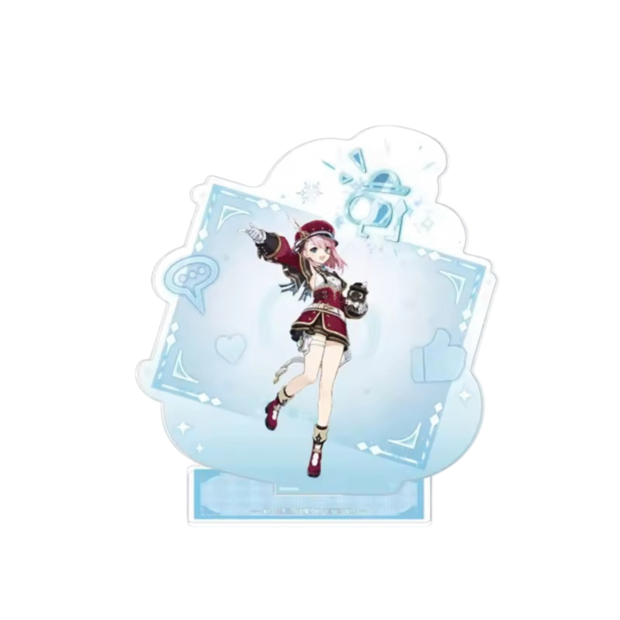 Genshin Impact Charlotte Anime Acrylic Stand Genshin Impact Charlotte Anime Acrylic Stand