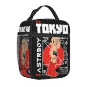 Anime Astro Boy Tokyo Insulated Lunch Bag