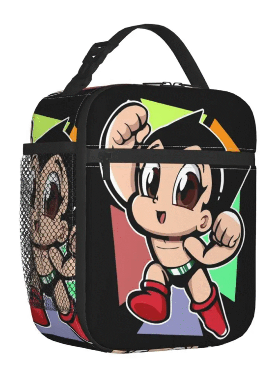 Anime Astro Boy Insulated Lunch Bag