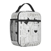 Anime Astro Boy Printed Insulated Lunch Bag