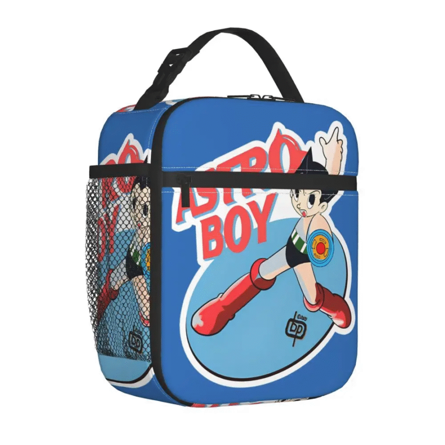 Anime Astro Boy Insulated Blue Lunch Bag Anime Astro Boy Insulated Blue Lunch Bag