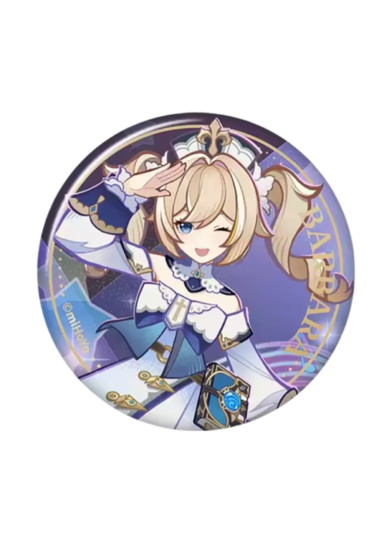 Anime Genshin Impact Barbara Badge