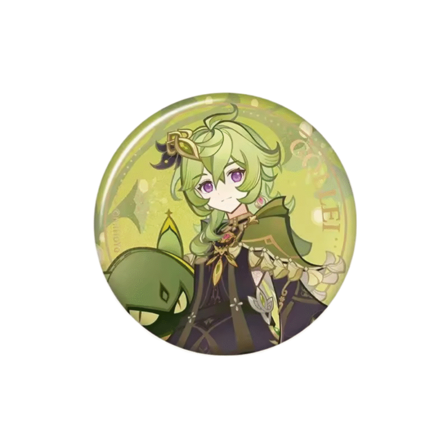 Genshin Impact Anime Collei Badge Genshin Impact Anime Collei Badge