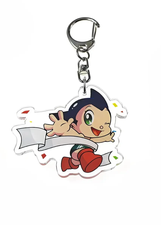 5cm Astro Boy Anime Resin Pendant Keychain