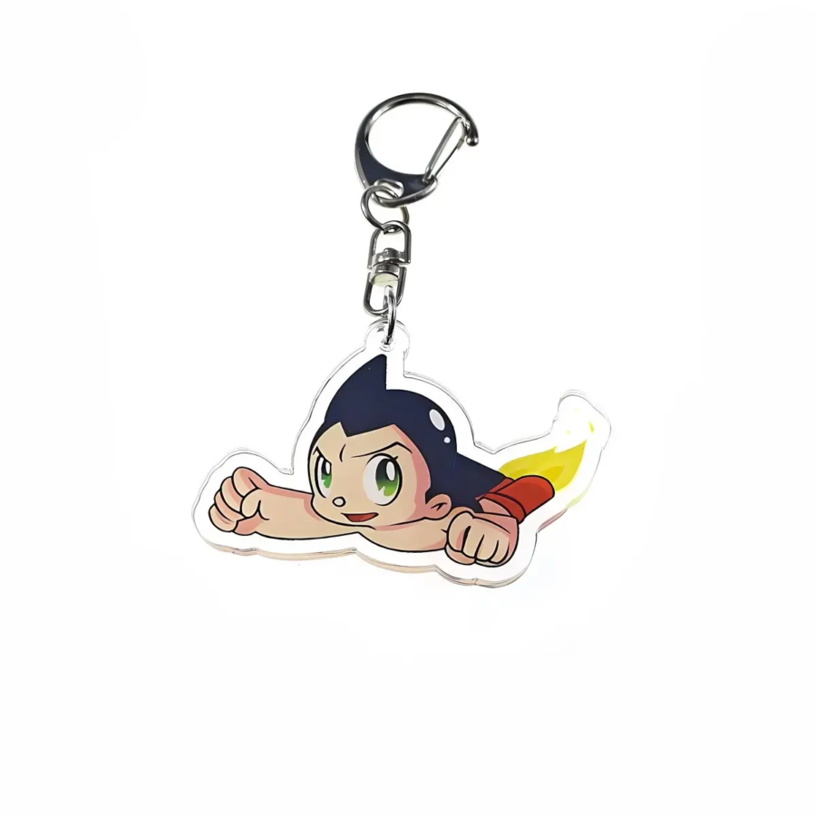 5cm Anime Astro Boy Resin Pendant Keychain