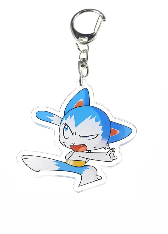 Astro Boy Atom Cat Anime Pendant Keychain