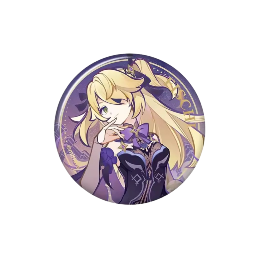 Genshin Impact Anime Fischl Badge