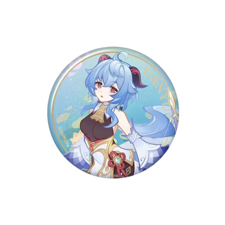 Genshin Impact Ganyu Anime Badge
