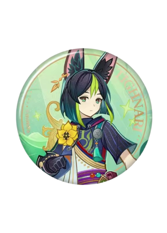 Anime Genshin Impact Tighnari Badge