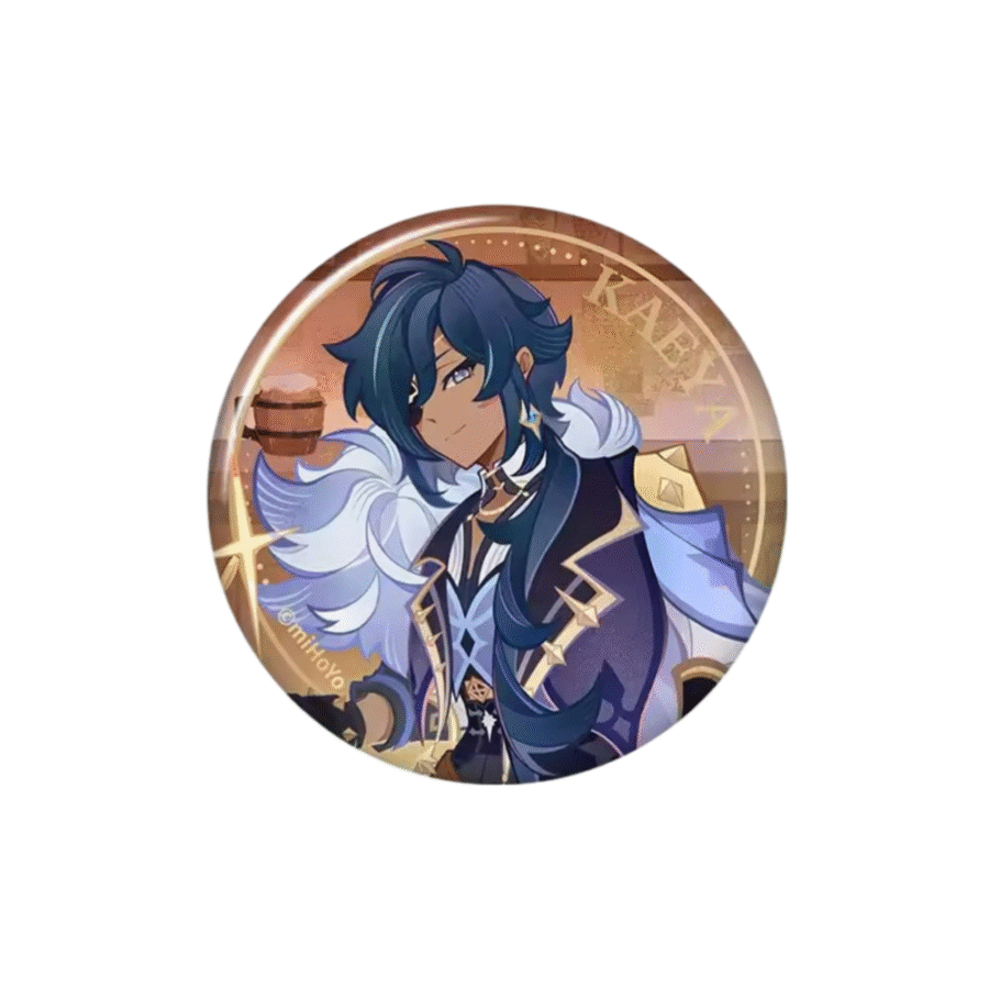 Genshin Impact Anime Kaeya Badge Genshin Impact Anime Kaeya Badge