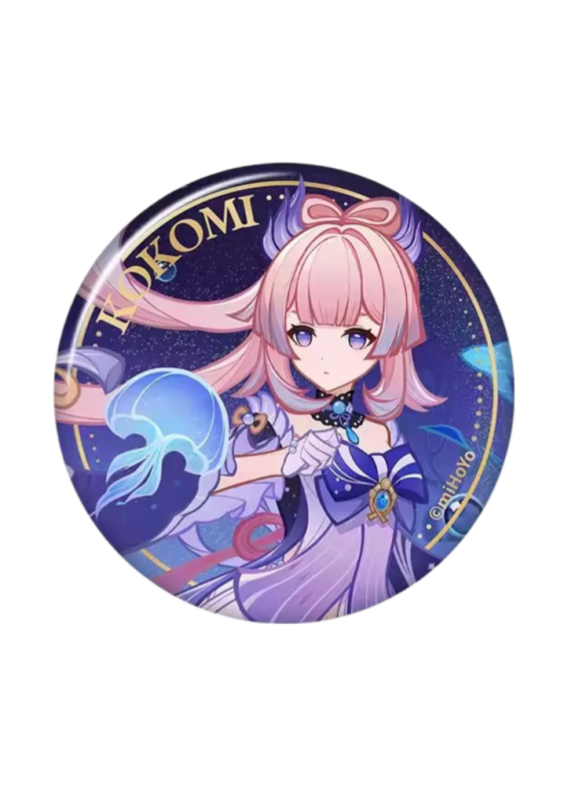 Anime Genshin Impact Kokomi Badge