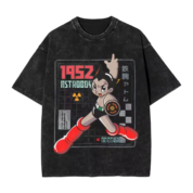 Anime Astro Boy Black T-Shirt