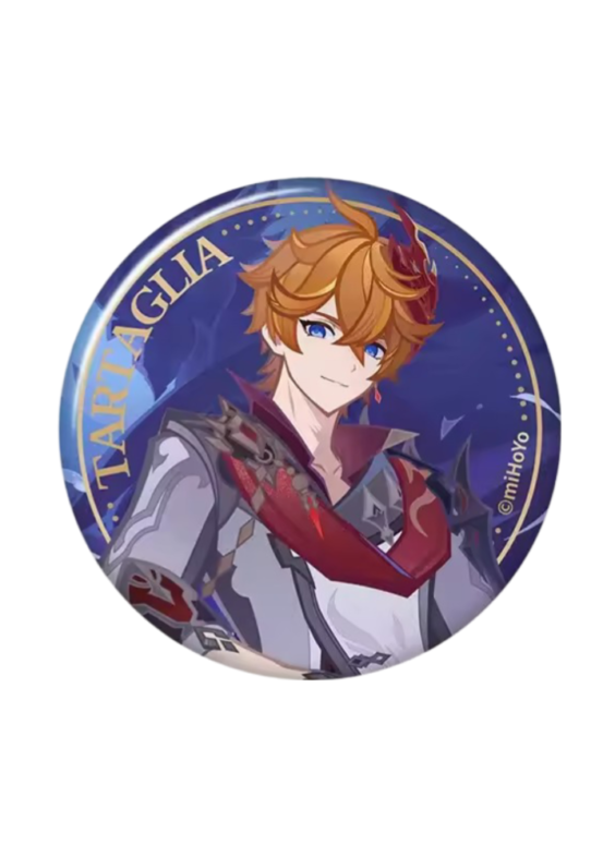 Anime Genshin Impact Tartaglia Badge