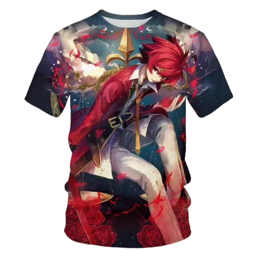 Anime Assassination Classroom Karma Akabane T-Shirt Anime Assassination Classroom Karma Akabane T-Shirt