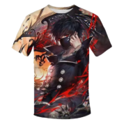 Anime Assassination Classroom Karma Akabane 3D Printed T-Shirt