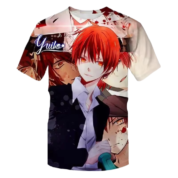 Anime Assassination Classroom Karma Akabane Casual T-Shirt