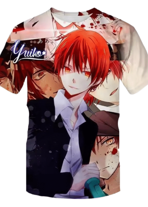 Anime Assassination Classroom Karma Akabane Casual T-Shirt