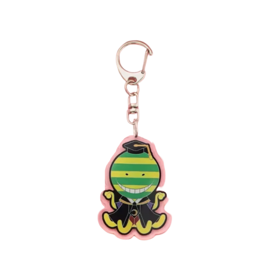 Anime Assassination Classroom Nameteru Koro-sensei Pendant Keychain Anime Assassination Classroom Nameteru Koro-sensei Pendant Keychain