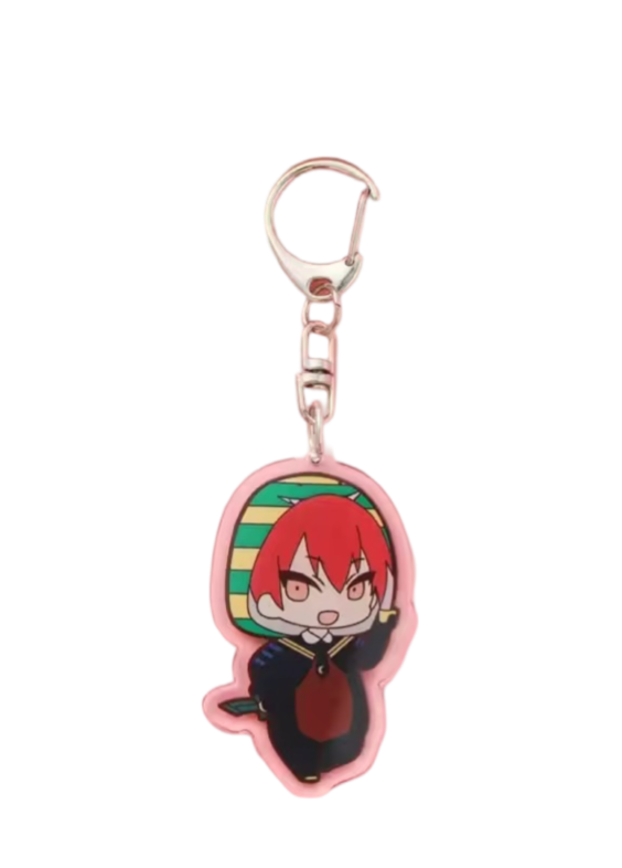 Anime Assassination Classroom Karma Akabane Pendant Keychain