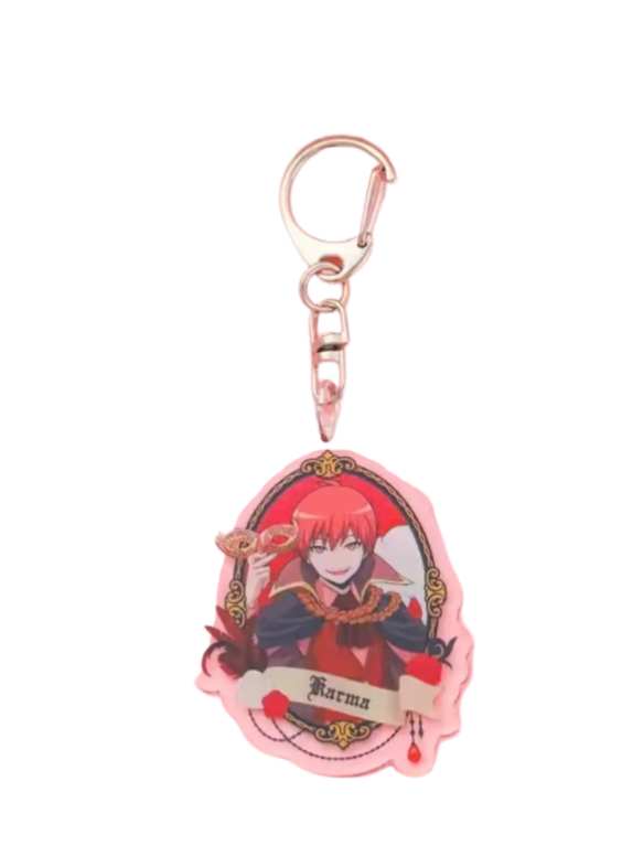 5cm Anime Assassination Classroom Karma Akabane Pendant Keychain