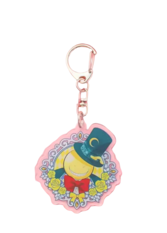 5cm Anime Assassination Classroom Koro-sensei Pendant Keychain