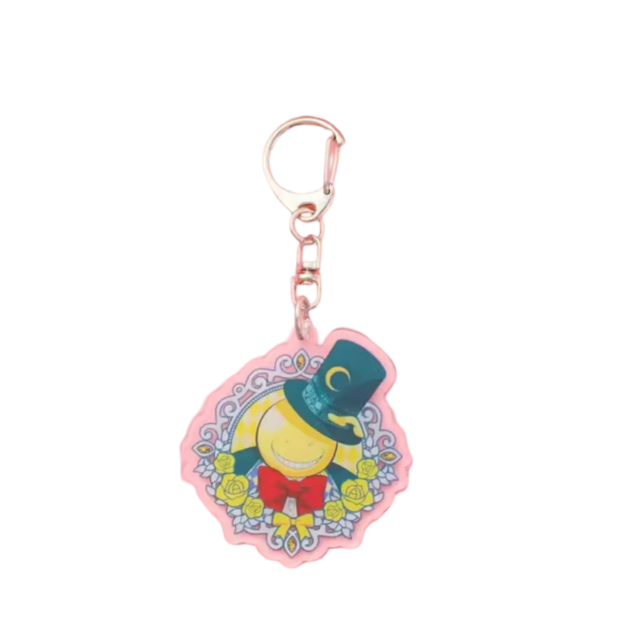 5cm Anime Assassination Classroom Koro-sensei Pendant Keychain
