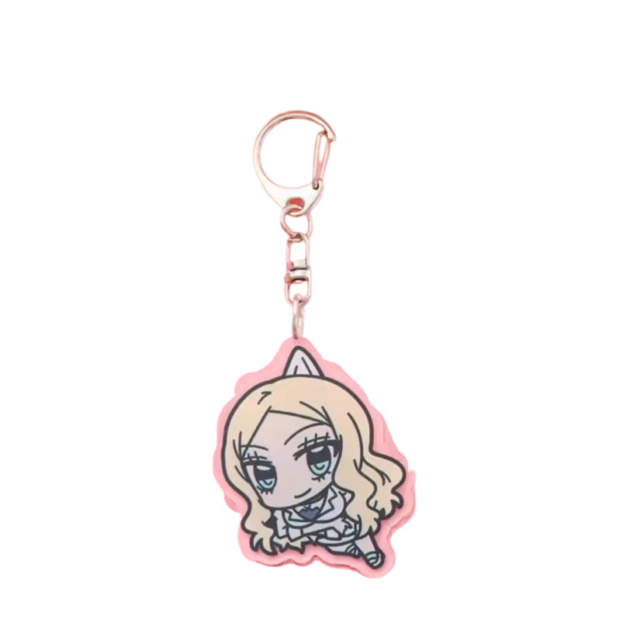 5cm Anime Assassination Classroom Irina Jelavić Pendant Keychain
