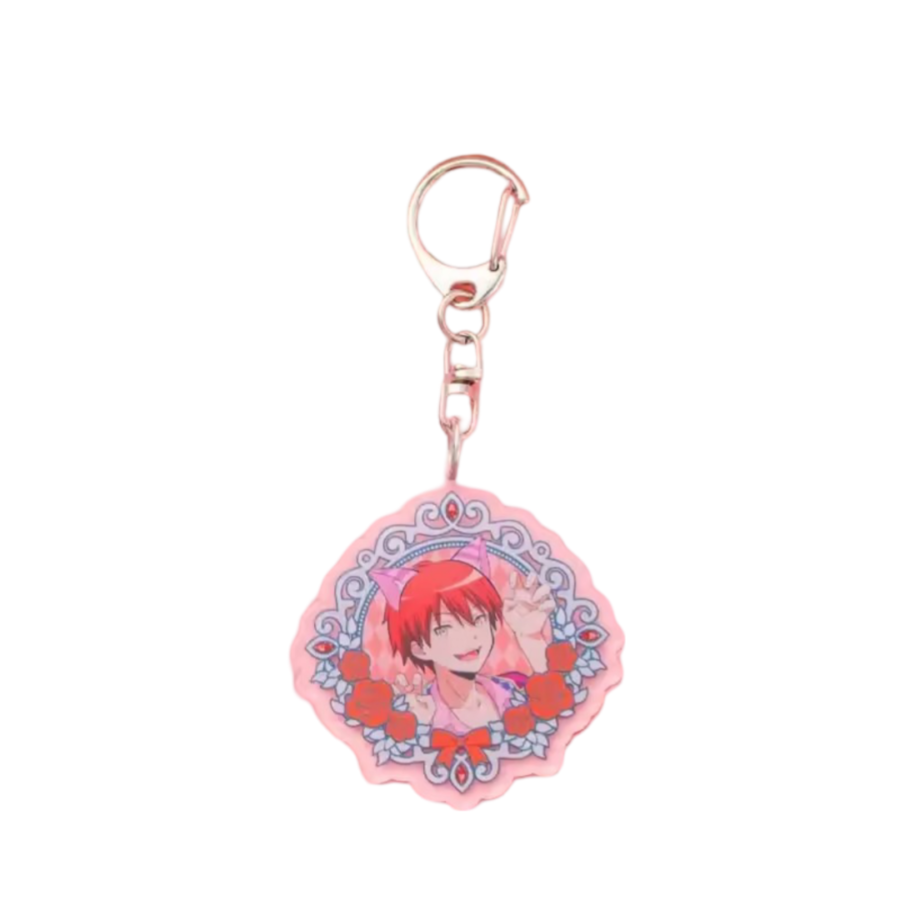 5cm Assassination Classroom Anime Karma Akabane Pendant Keychain