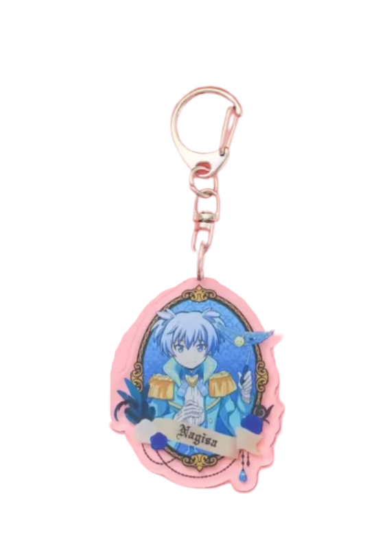 Assassination Classroom Anime Nagisa Shiota Acrylic Pendant Keychain